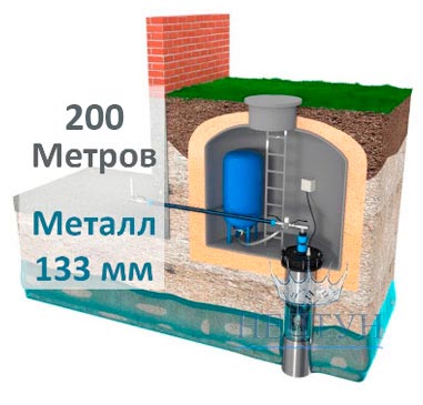 Стоимость бурения артезианской скважины глубиной 200 метров